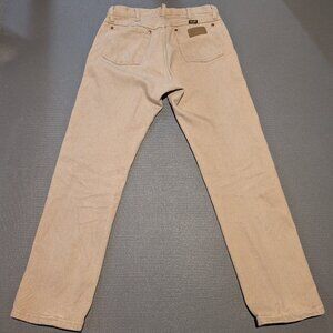 Wrangler 31x30 Mens Cowboy Cut Original Fit Jeans (Tan)